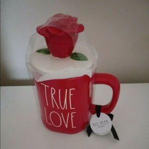Rae Dunn True Love Mug with Topper